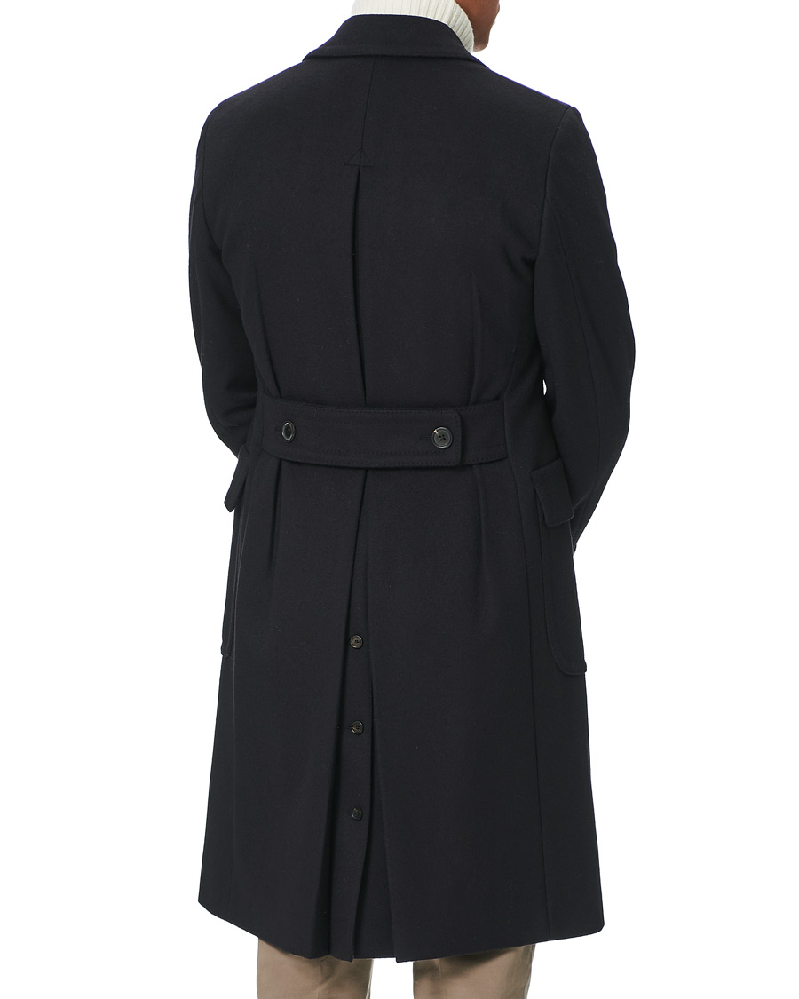 Herren | Jacken | Lardini | Double Breasted Wool Coat Navy