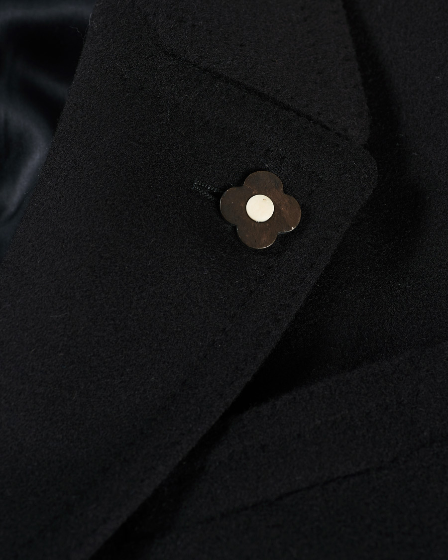 Herren | Jacken | Lardini | Double Breasted Wool Coat Navy
