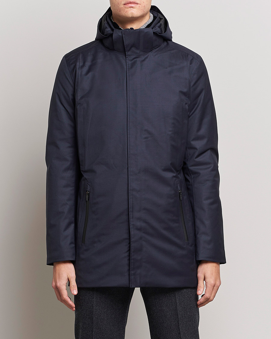 Herren |  | UBR | Regulator Parka Savile Dark Navy Wool