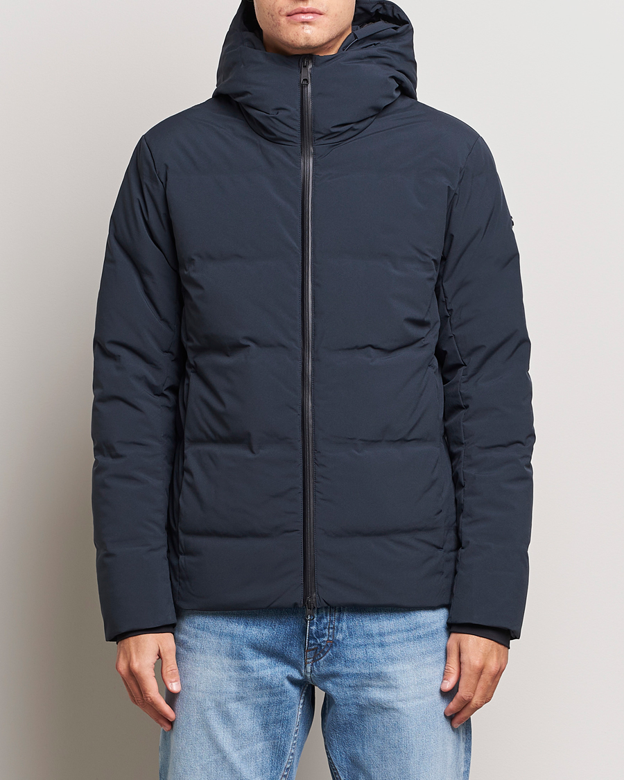 Herren |  | Scandinavian Edition | Torrent Hooded Puffer Jacket Midnight Blue