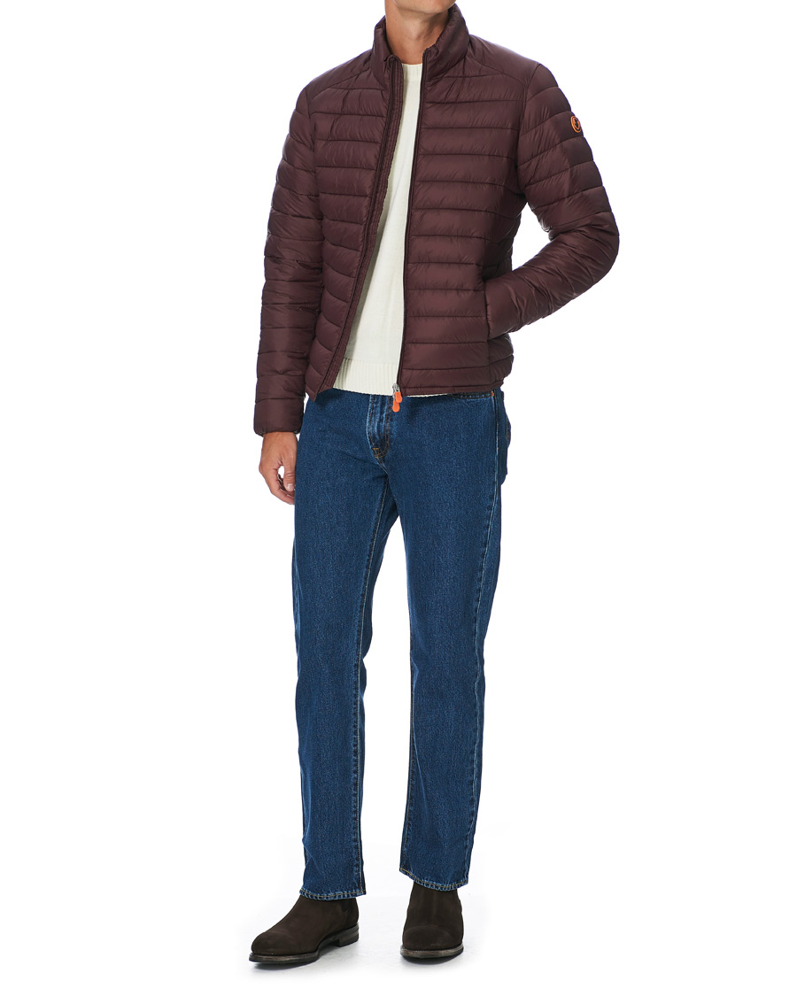 Herren | Jacken | Save The Duck | Alexander Lightweight Padded Jacket Burgundy