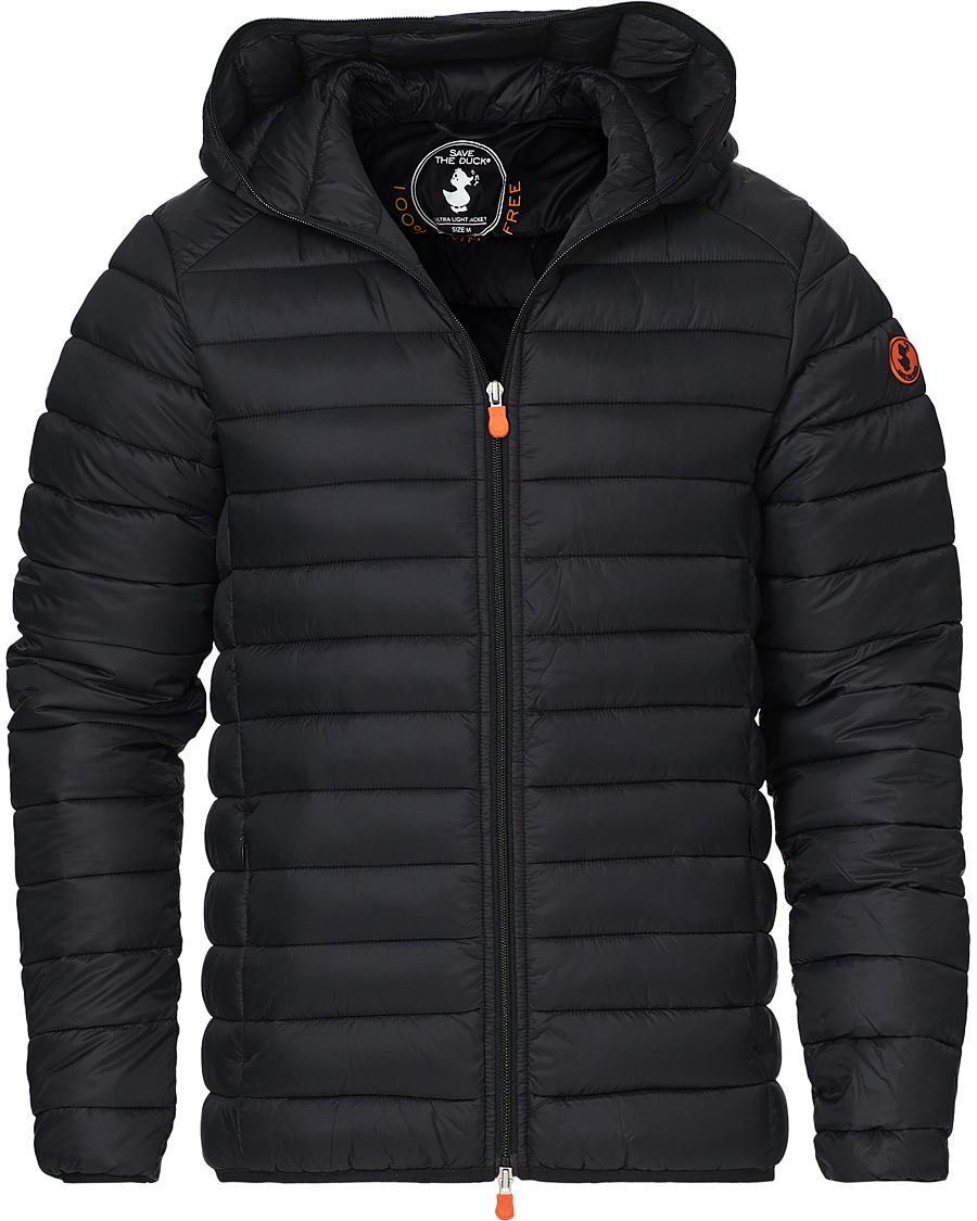 Herren | Jacken | Save The Duck | Donald Lightweight Padded Hooded Jacket Black