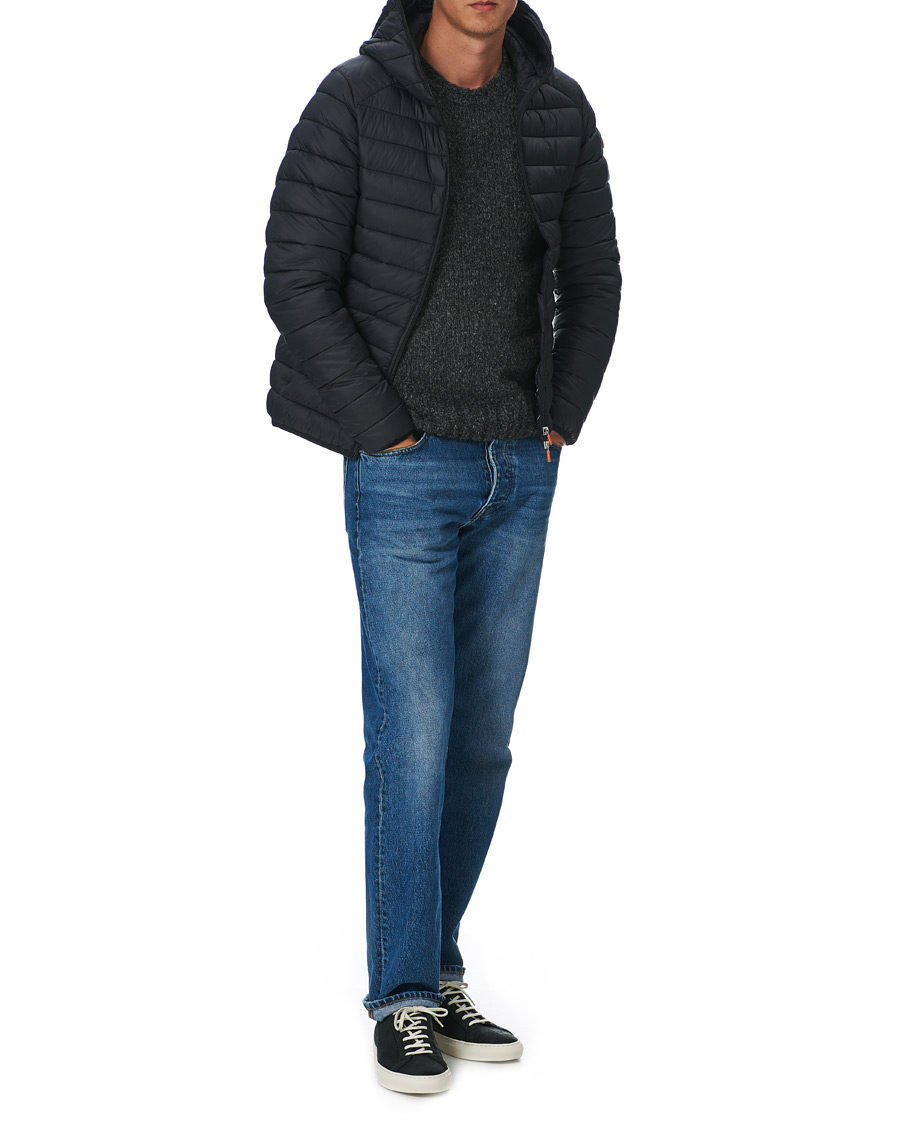 Herren | Jacken | Save The Duck | Donald Lightweight Padded Hooded Jacket Black