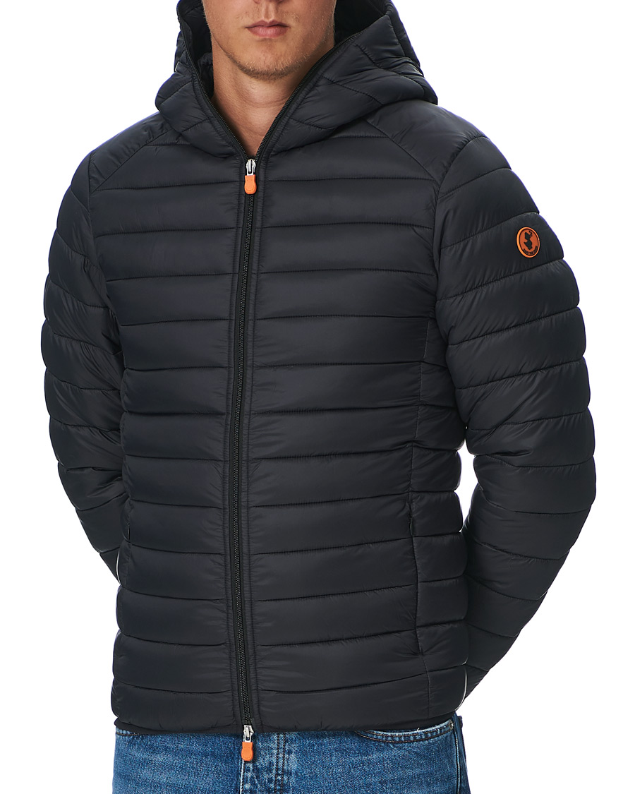 Herren | Jacken | Save The Duck | Donald Lightweight Padded Hooded Jacket Black