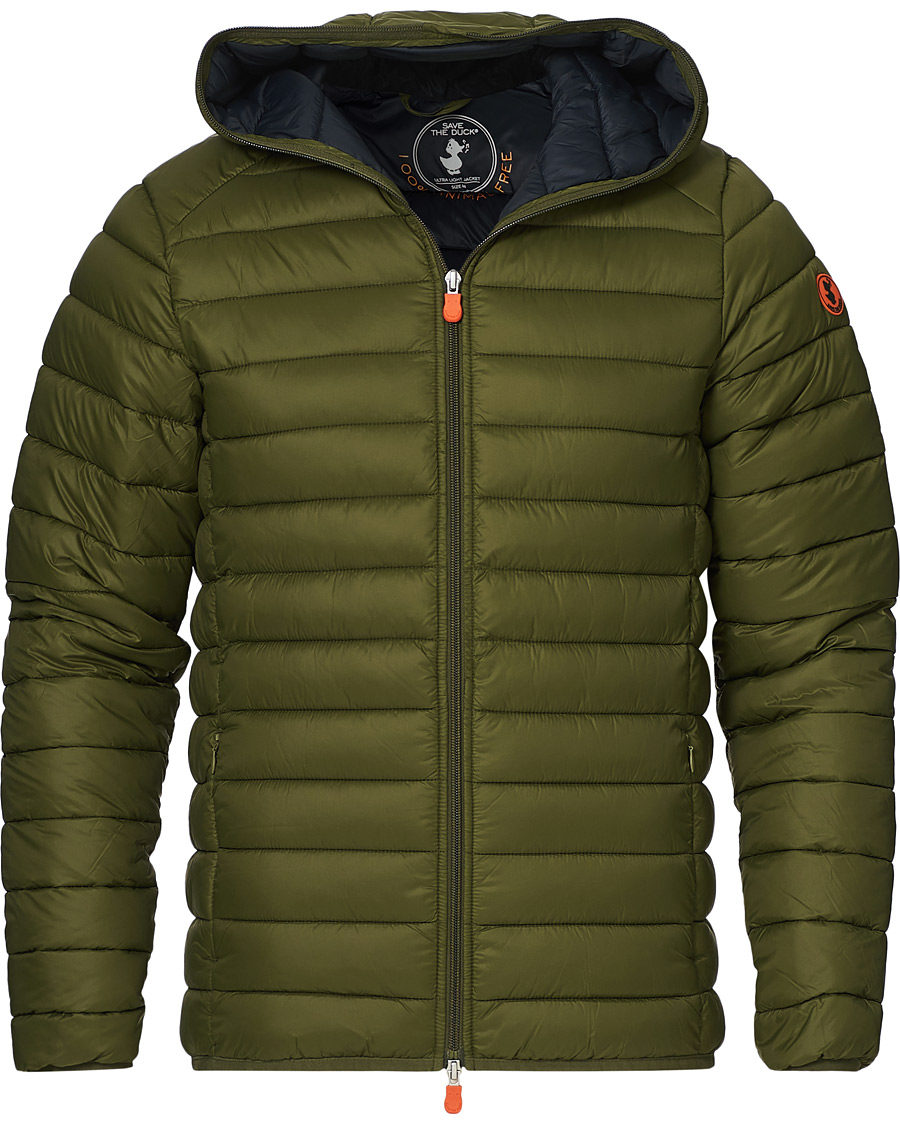 Herren | Jacken | Save The Duck | Donald Lightweight Padded Hooded Jacket Dusty Olive