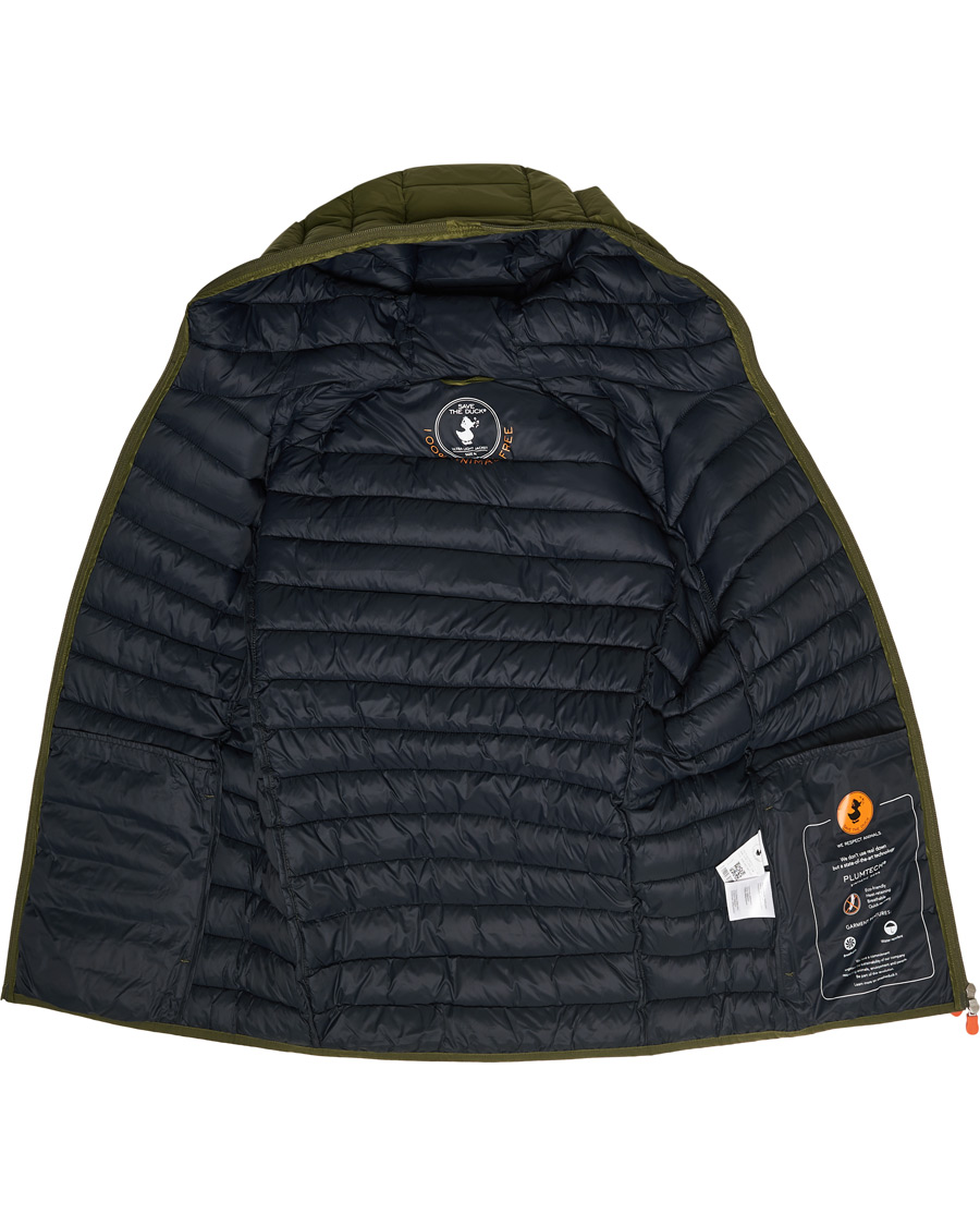 Herren | Jacken | Save The Duck | Donald Lightweight Padded Hooded Jacket Dusty Olive