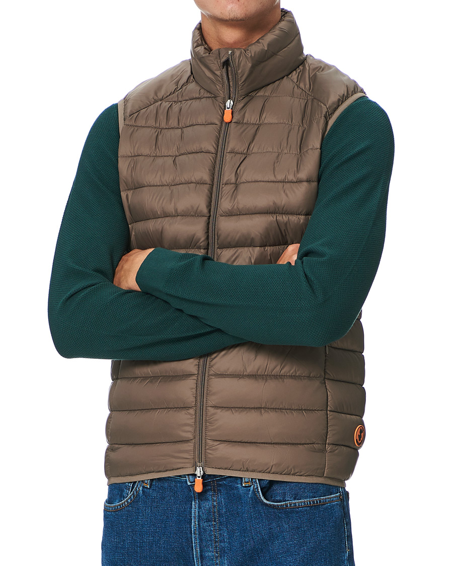 Herren | Jacken | Save The Duck | Adam Lightweight Padded Vest Coffee Brown