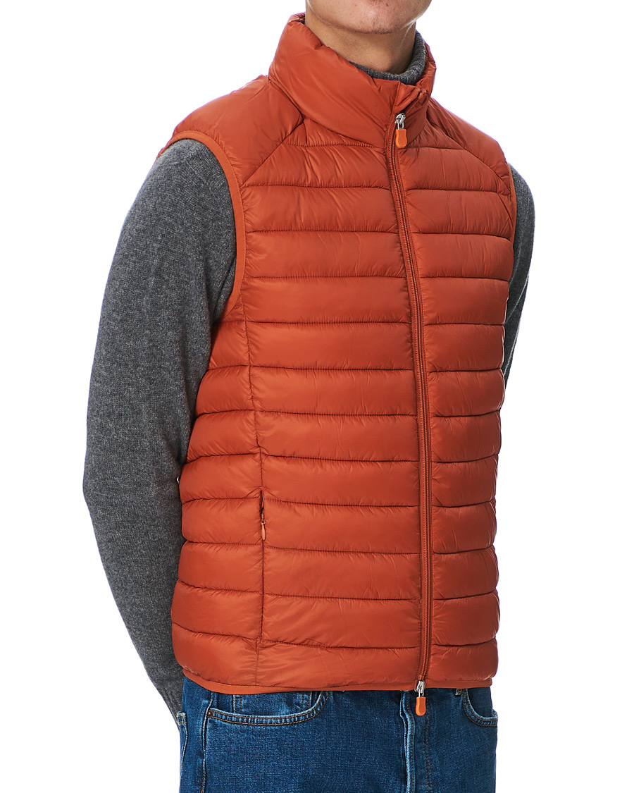 Herren | Jacken | Save The Duck | Adam Lightweight Padded Vest Ginger Orange