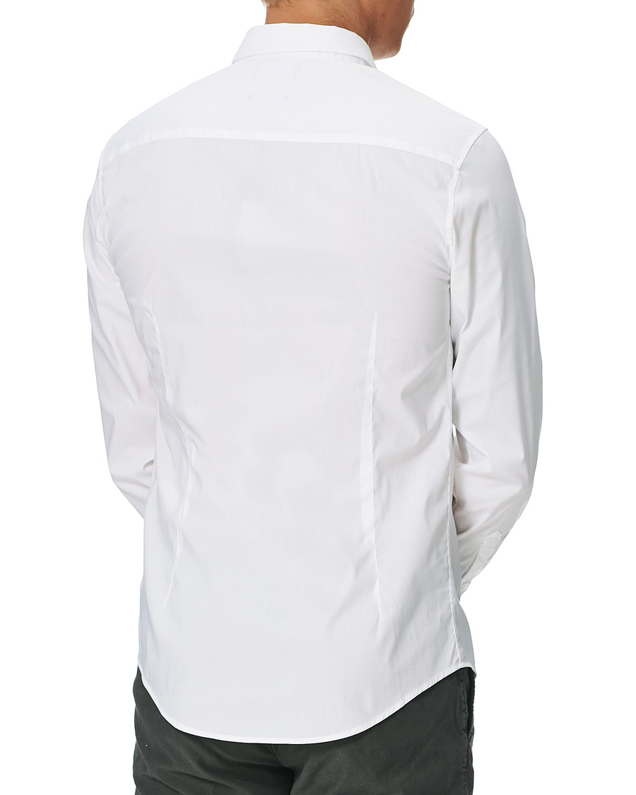 Herren | Hemden | Emporio Armani | Cotton Stretch Shirt White