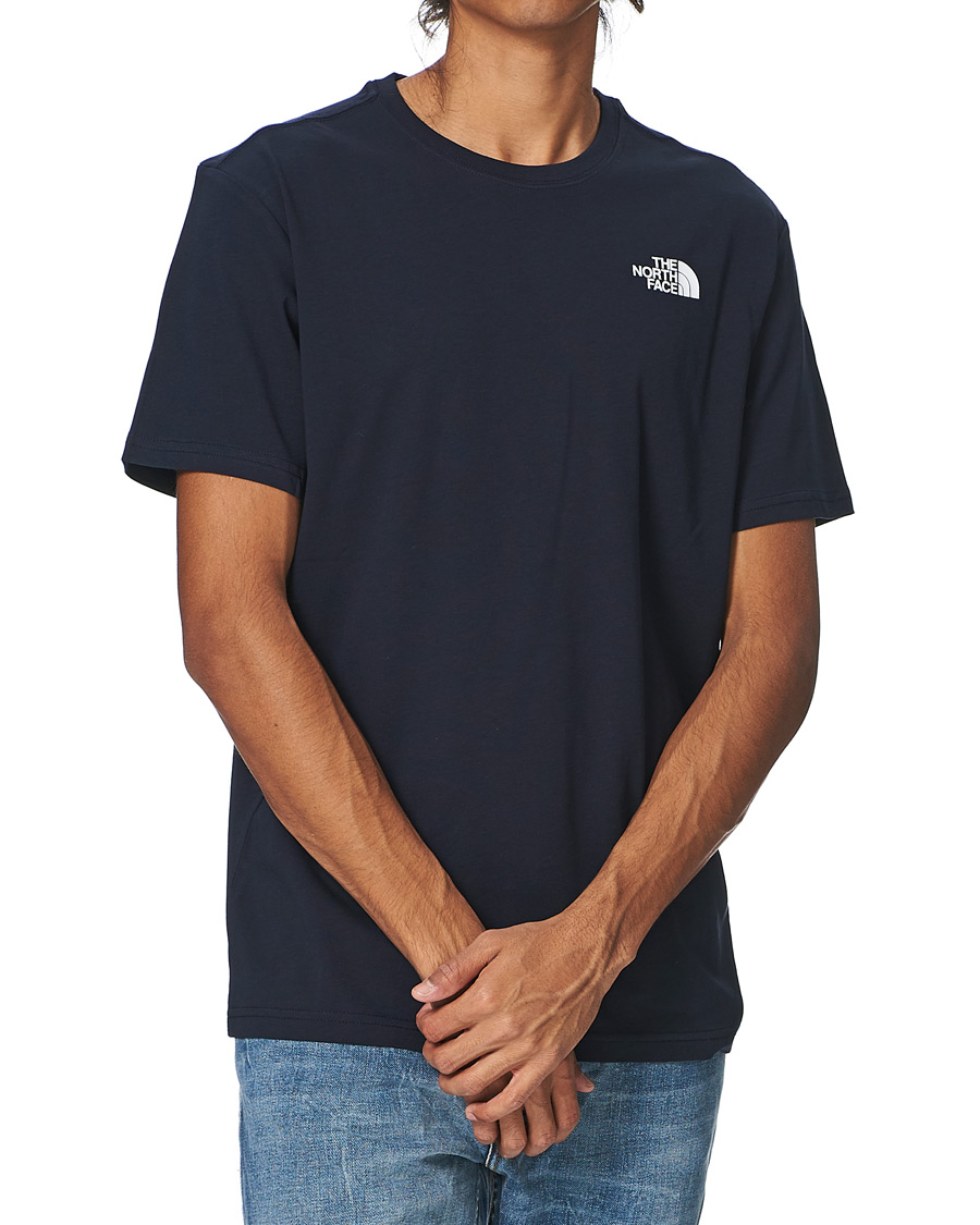 Herren | T-Shirts | The North Face | Redbox Crew Neck Tee Aviator Navy
