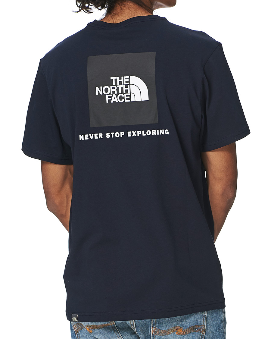 Herren | T-Shirts | The North Face | Redbox Crew Neck Tee Aviator Navy