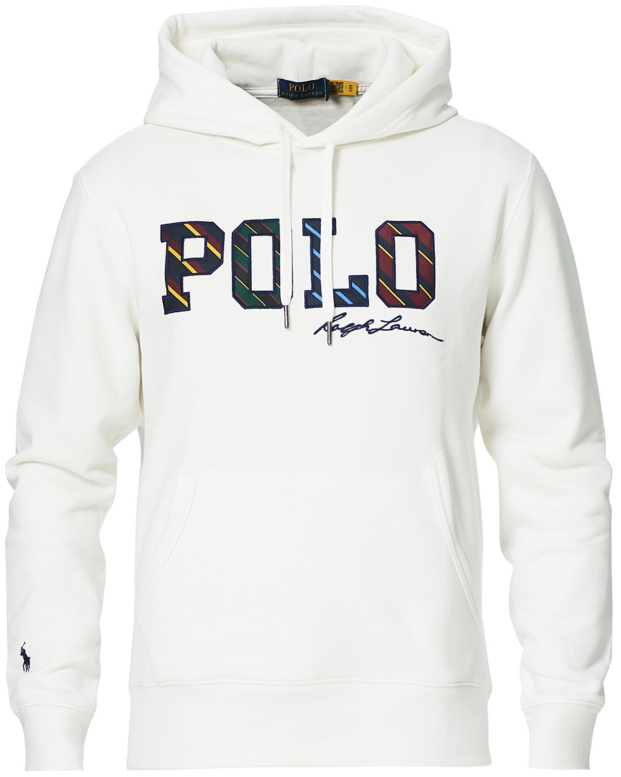 Herren | Pullover | Polo Ralph Lauren | Magic Fleece Logo Hoodie Deckwash White