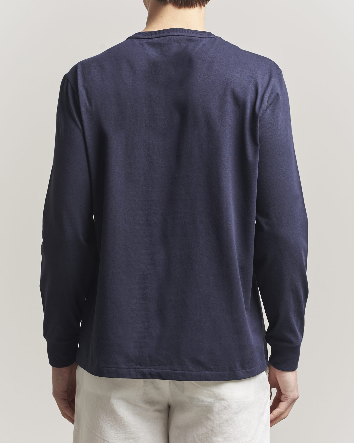 Herren | T-Shirts | Polo Ralph Lauren | Custom Slim Fit Long Sleeve Tee Ink