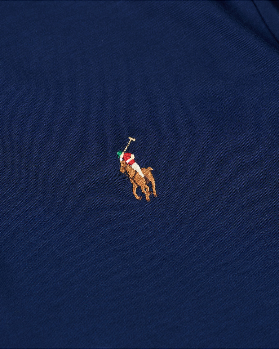 Herren | Pullover | Polo Ralph Lauren | Luxury Pima Cotton Long Sleeve Polo French Navy