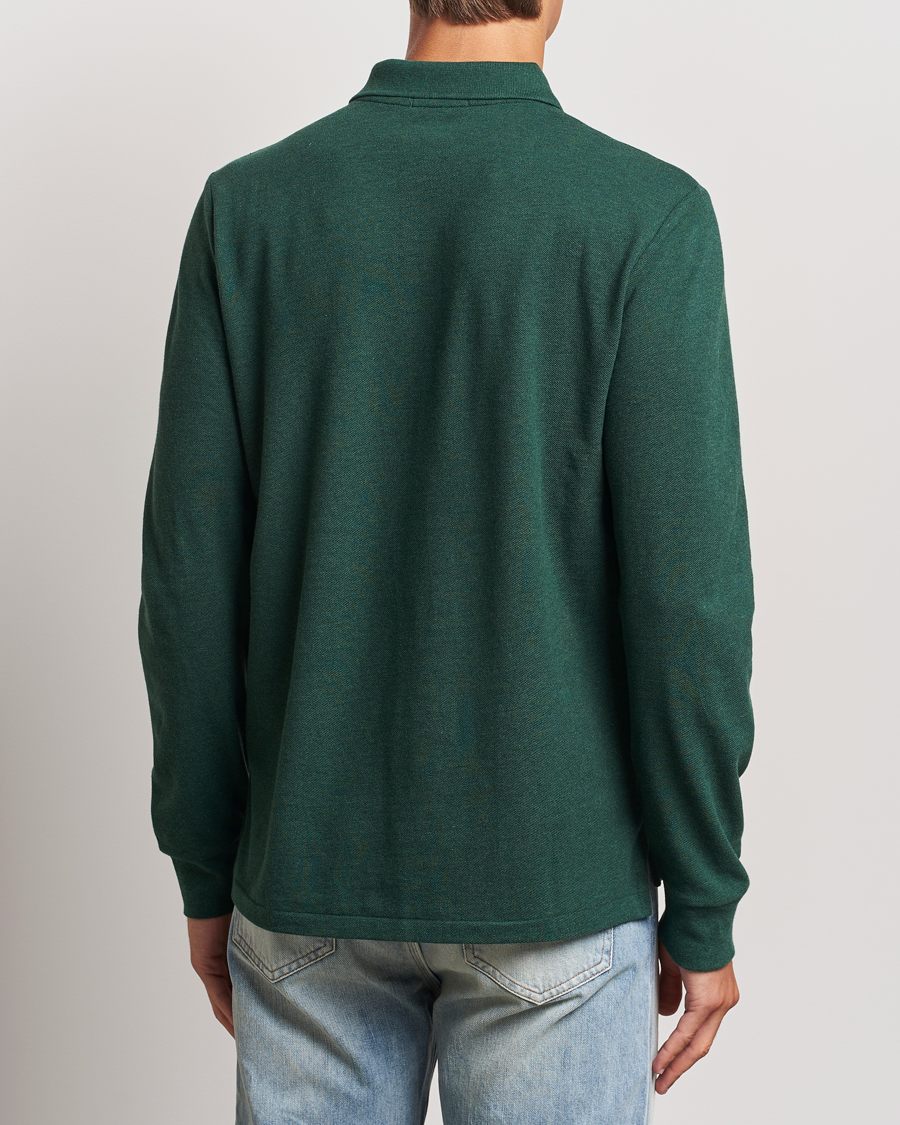 Herren | Pullover | Polo Ralph Lauren | Custom Slim Fit Long Sleeve Polo Scotch Pine Heather