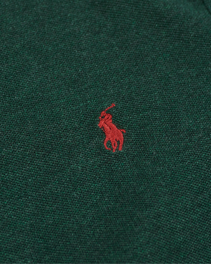 Herren | Pullover | Polo Ralph Lauren | Custom Slim Fit Long Sleeve Polo Scotch Pine Heather