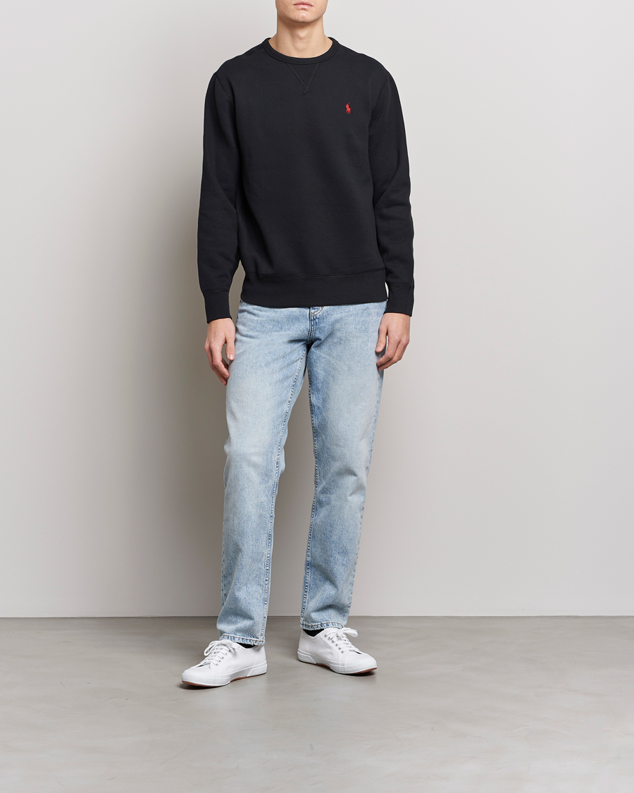 Herren | Pullover | Polo Ralph Lauren | Crew Neck Sweatshirt Polo Black