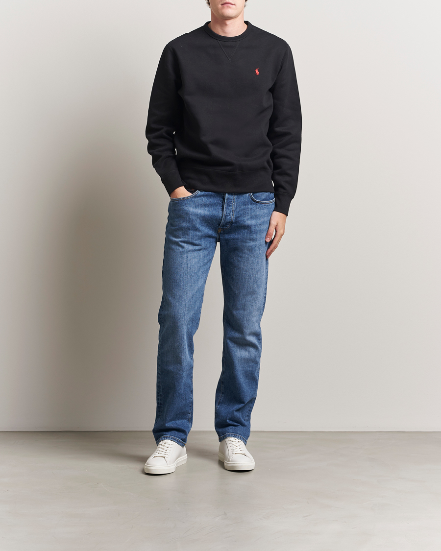Herren | Pullover | Polo Ralph Lauren | Crew Neck Sweatshirt Polo Black