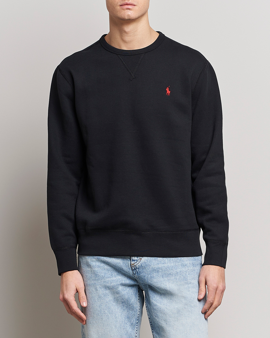 Herren | Sale kleidung | Polo Ralph Lauren | Crew Neck Sweatshirt Polo Black