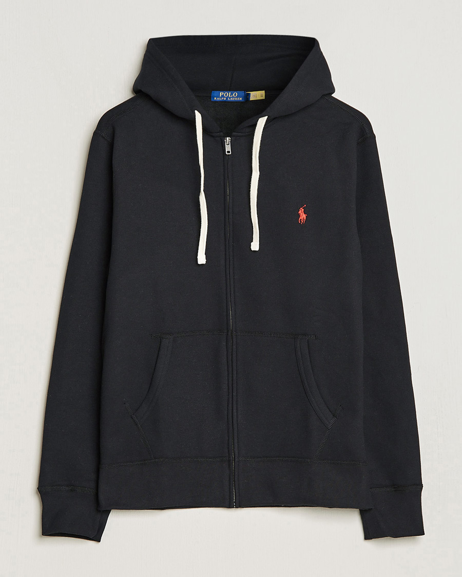 Herren | Pullover | Polo Ralph Lauren | Fleece Full Zip Hoodie Polo Black