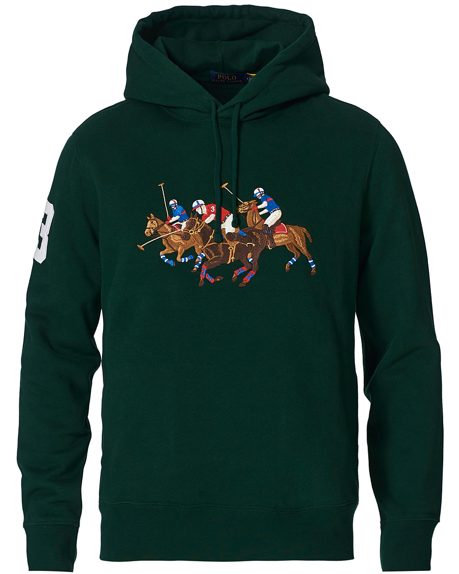 Herren | Pullover | Polo Ralph Lauren | Match Club Hoodie College Green