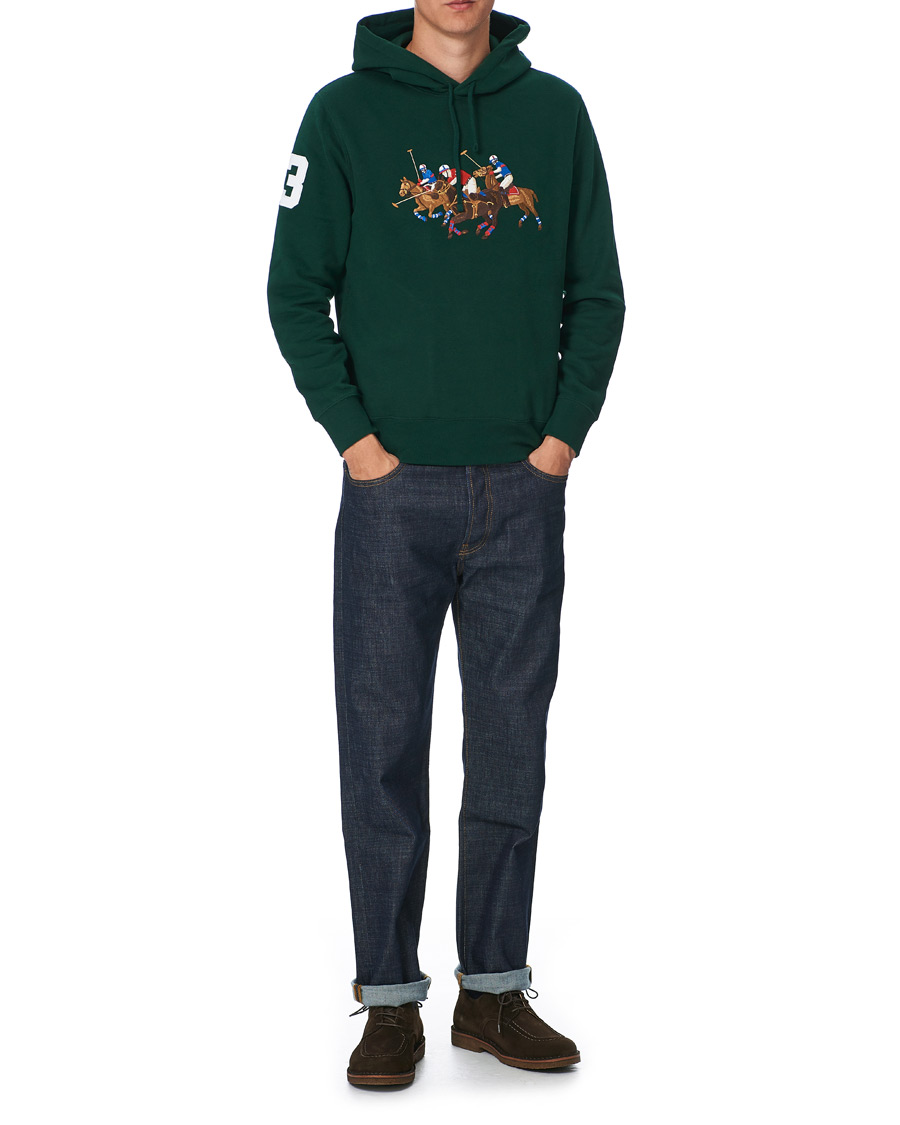 Herren | Pullover | Polo Ralph Lauren | Match Club Hoodie College Green