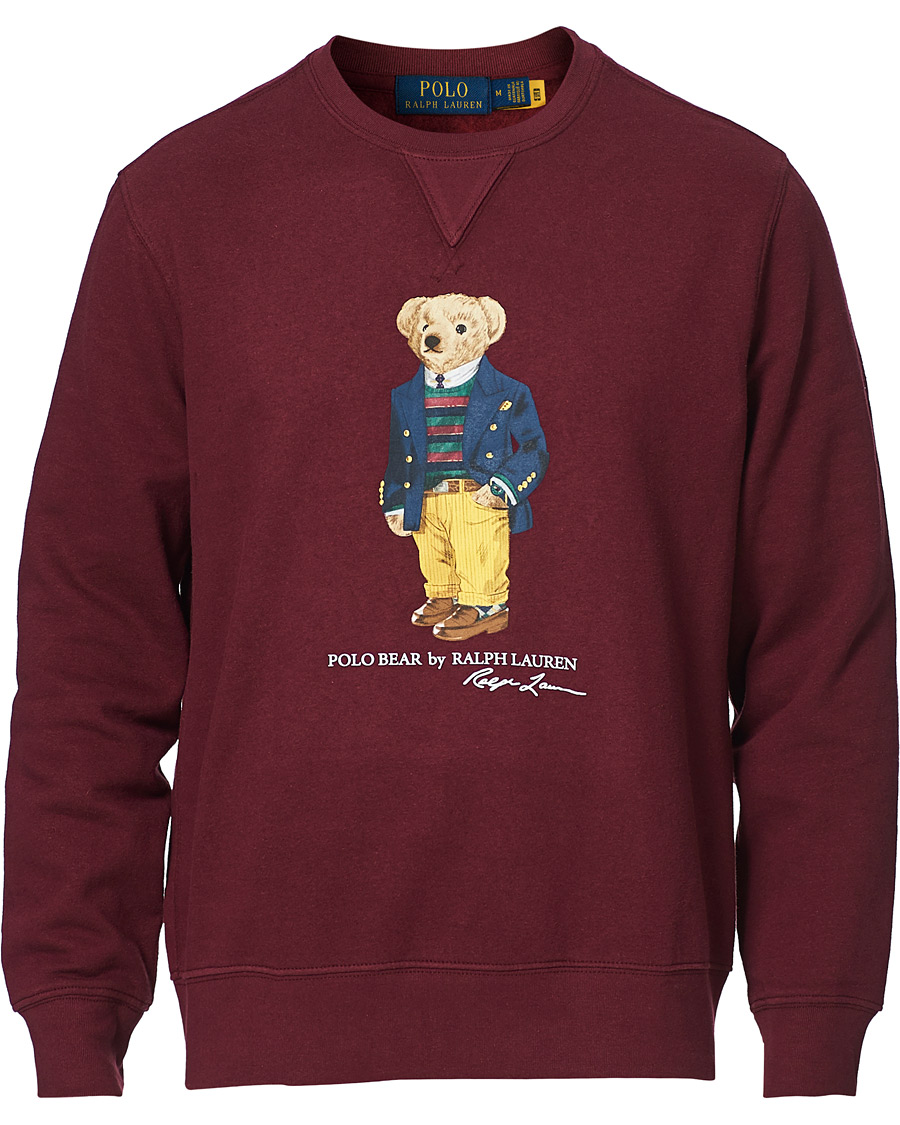 Herren | Pullover | Polo Ralph Lauren | Bear Sweatshirt Classic Wine