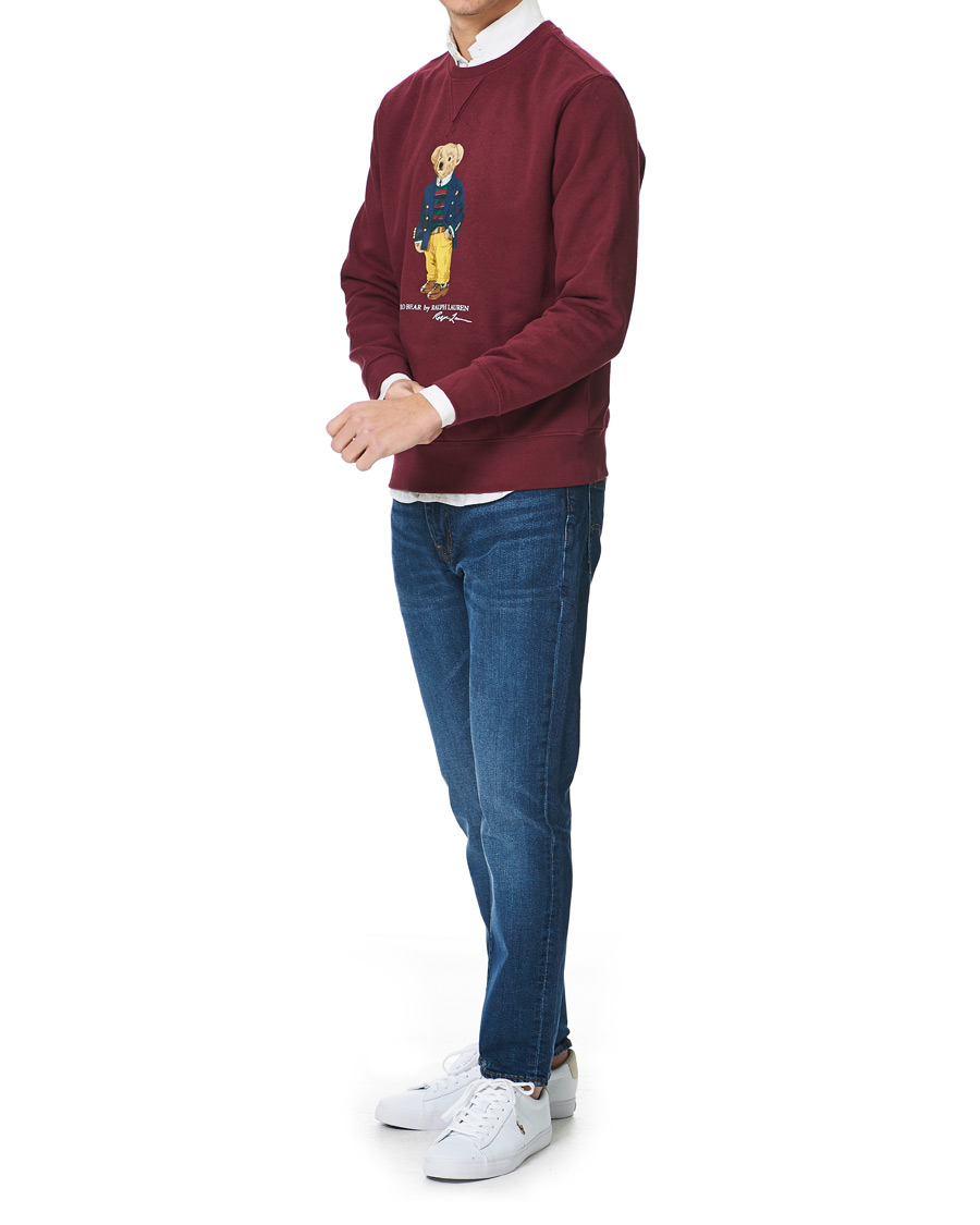Herren | Pullover | Polo Ralph Lauren | Bear Sweatshirt Classic Wine