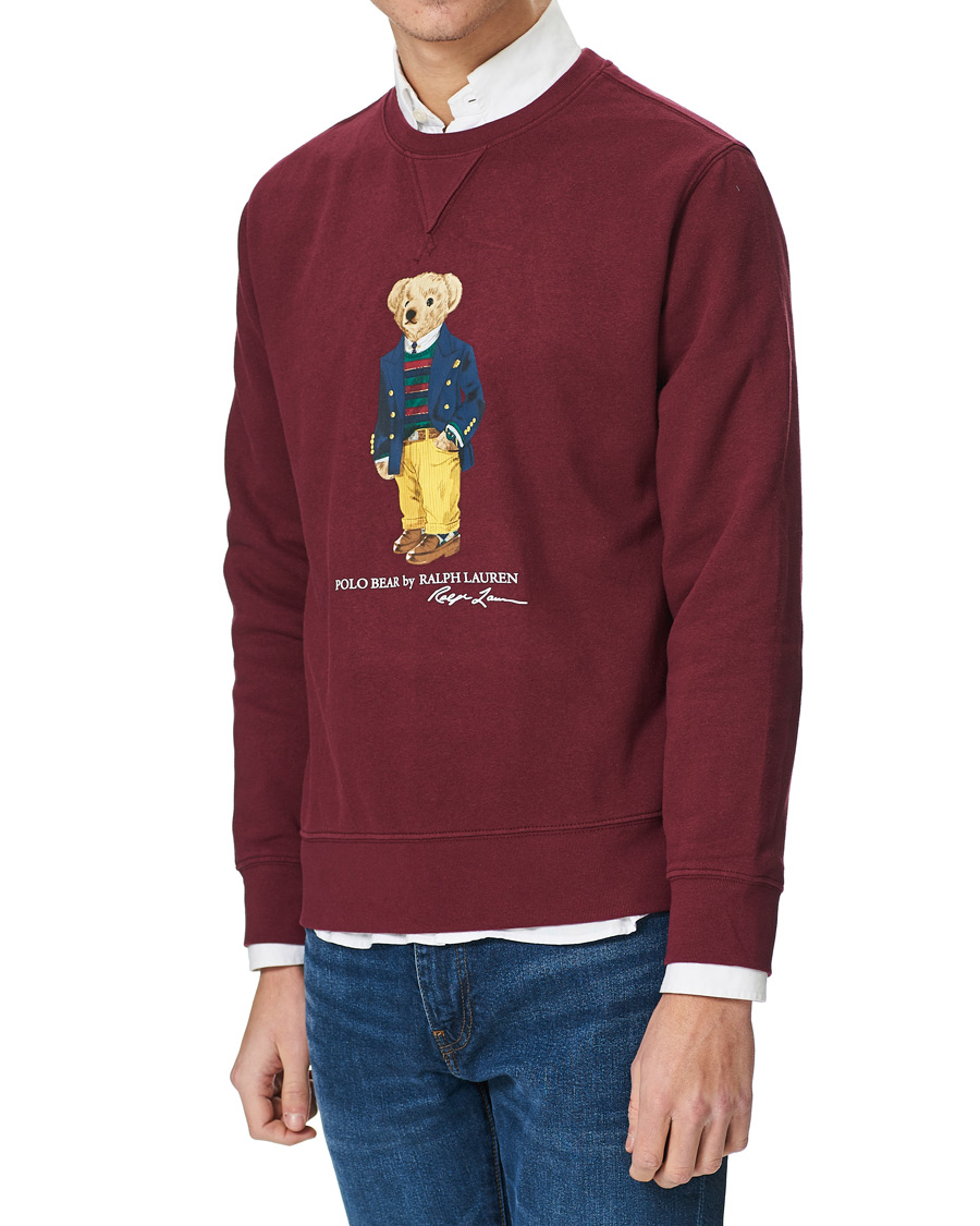 Herren | Pullover | Polo Ralph Lauren | Bear Sweatshirt Classic Wine