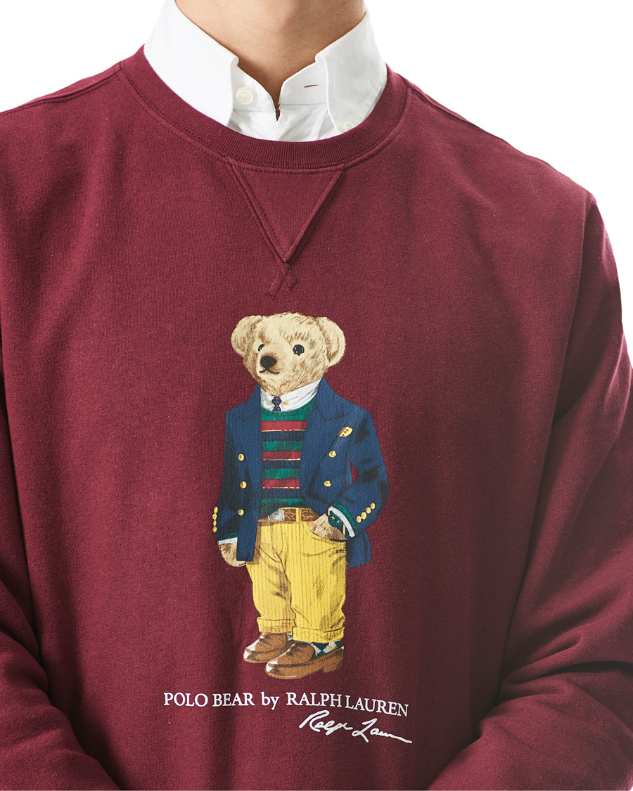 Herren | Pullover | Polo Ralph Lauren | Bear Sweatshirt Classic Wine