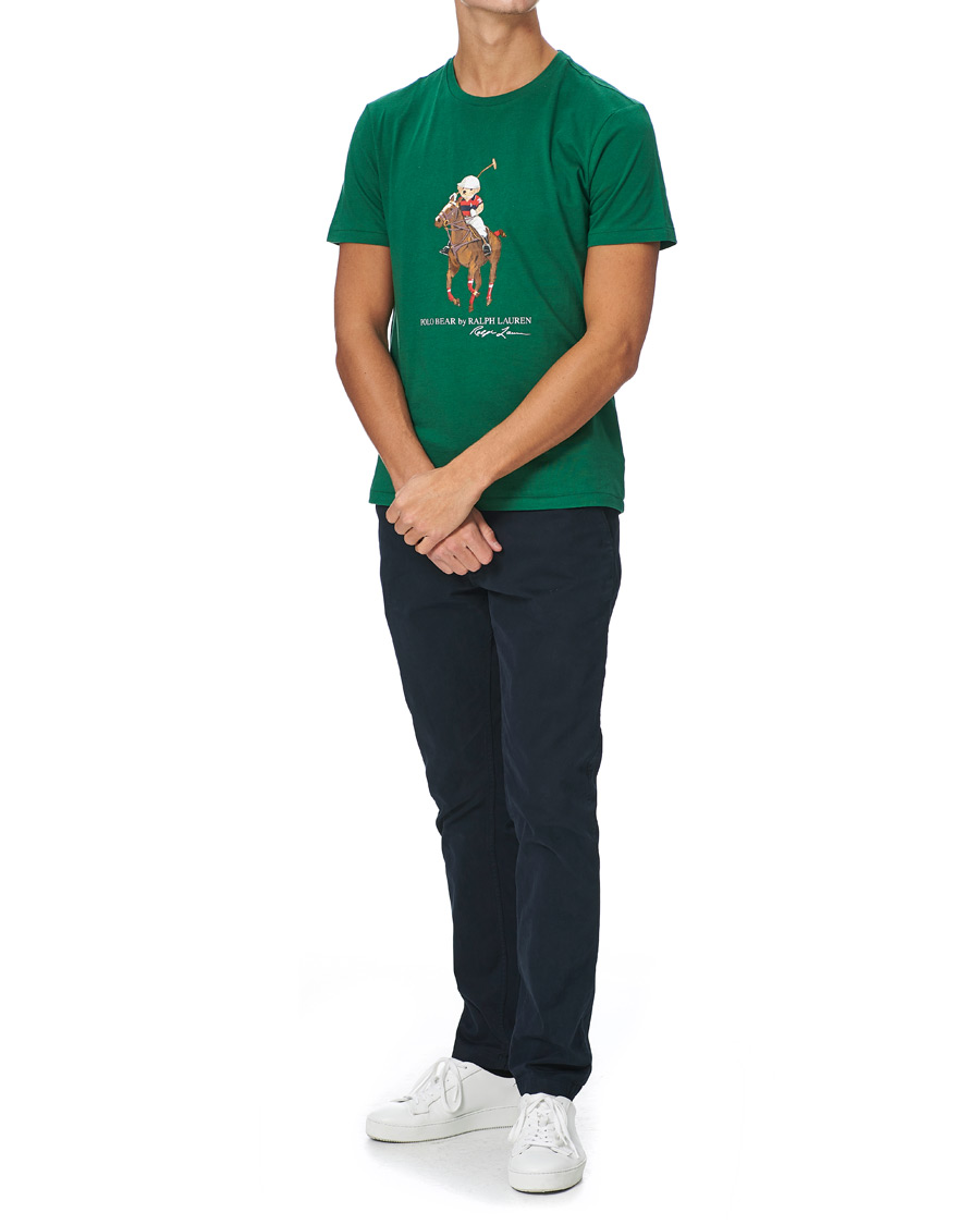 Herren | T-Shirts | Polo Ralph Lauren | Bear Pony Crew Neck Tee Verano Green