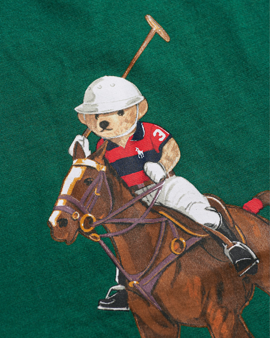 Herren | T-Shirts | Polo Ralph Lauren | Bear Pony Crew Neck Tee Verano Green