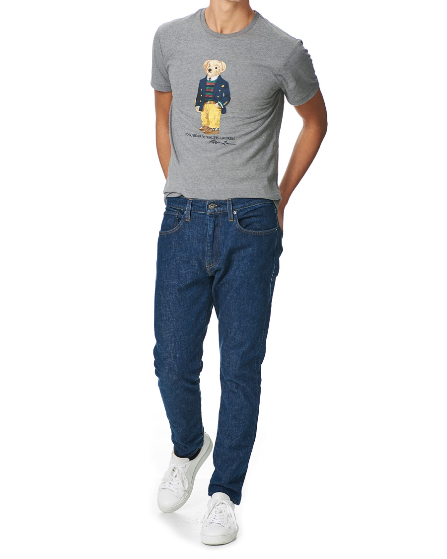 Herren | T-Shirts | Polo Ralph Lauren | Bear Crew Neck Tee Grey Heather
