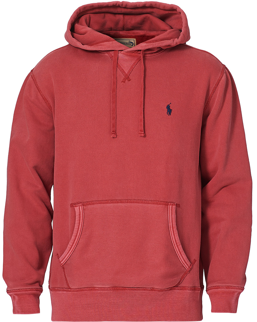 Herren | Pullover | Polo Ralph Lauren | Garment Dyed Hoodie Northwest Deep Red