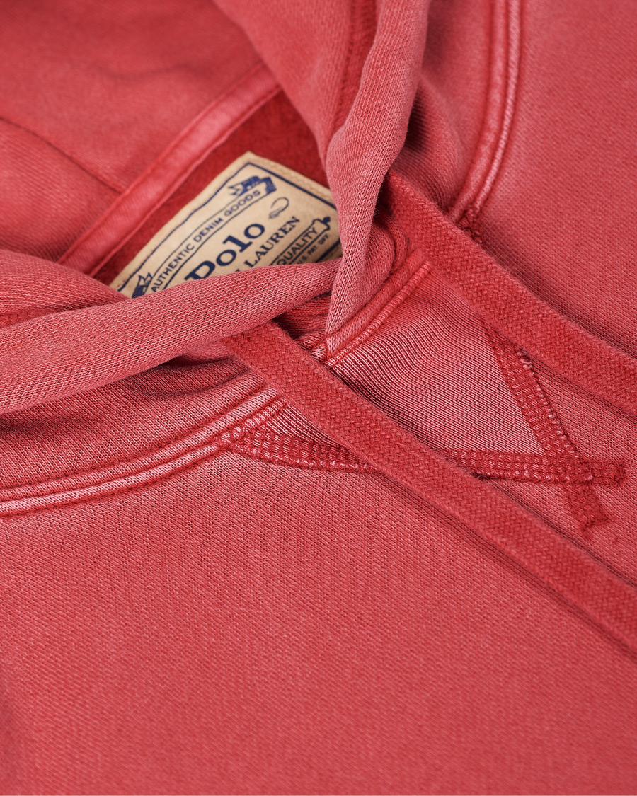 Herren | Pullover | Polo Ralph Lauren | Garment Dyed Hoodie Northwest Deep Red