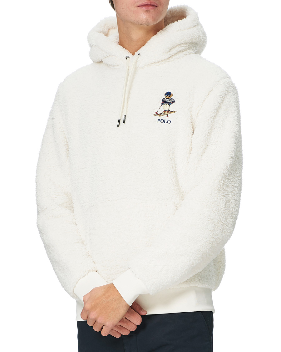 Herren | Pullover | Polo Ralph Lauren | Ski Bear Fleece Hoodie Winter Cream