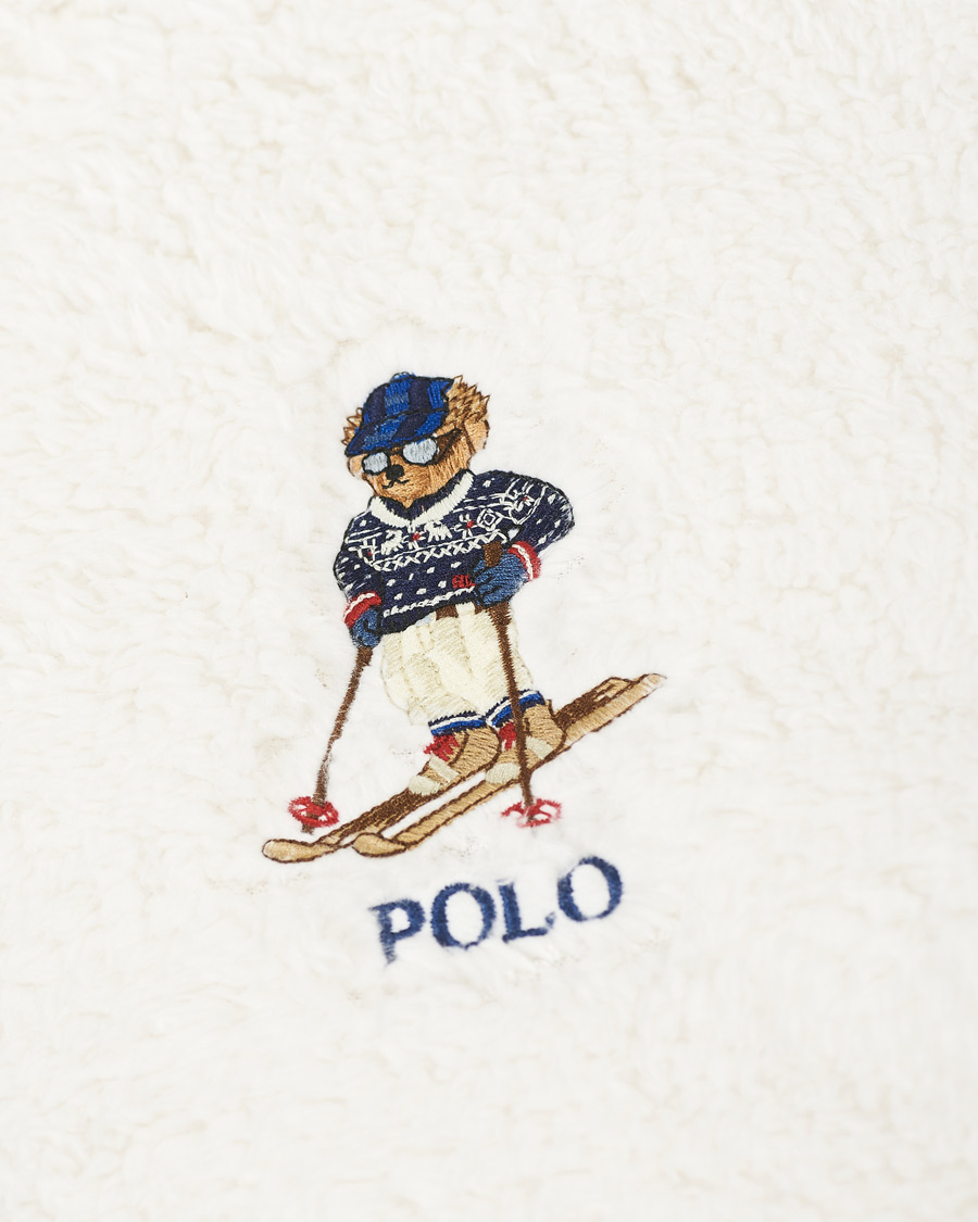 Herren | Pullover | Polo Ralph Lauren | Ski Bear Fleece Hoodie Winter Cream
