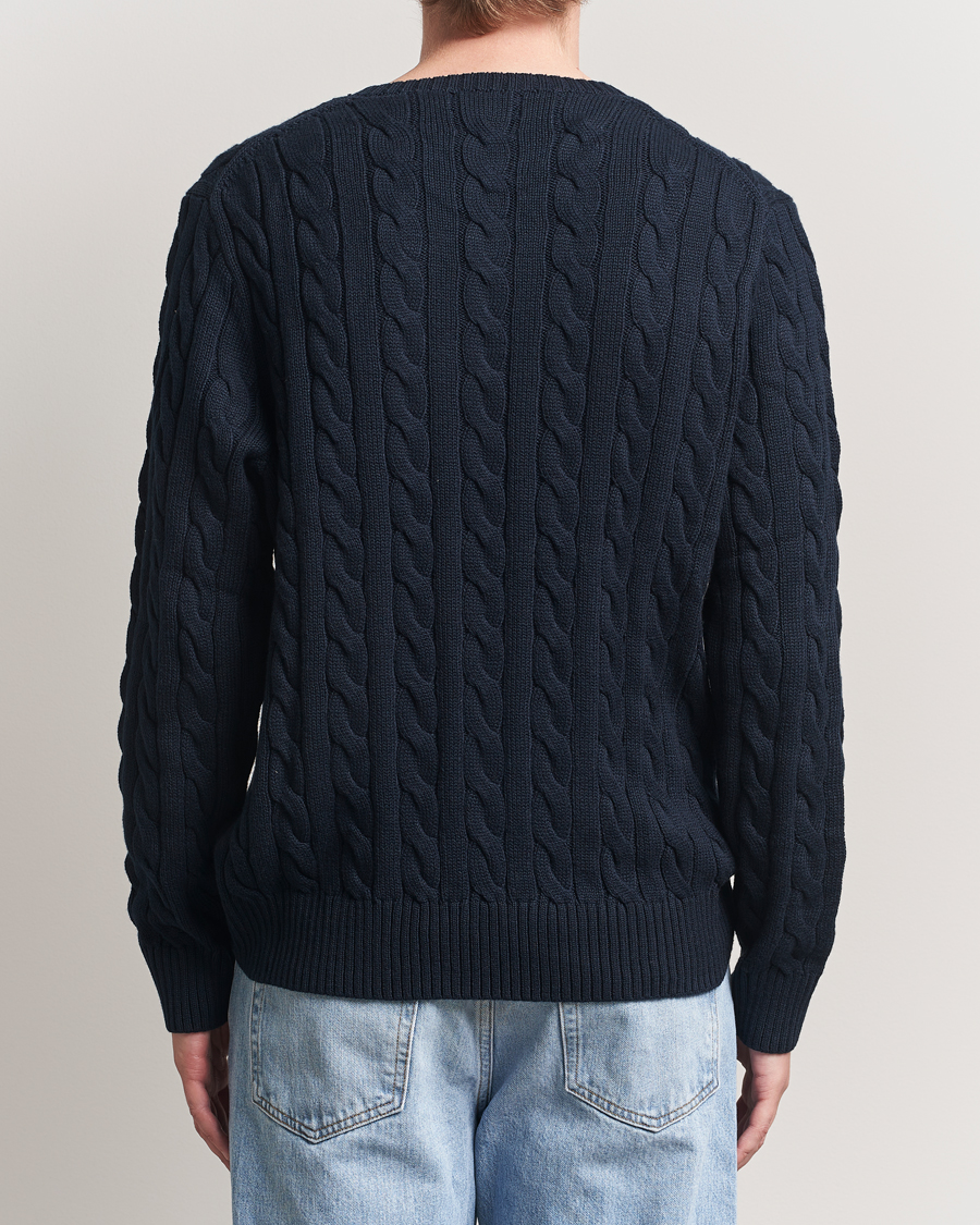 Herren | Pullover | Polo Ralph Lauren | Cotton Cable Pullover Hunter Navy