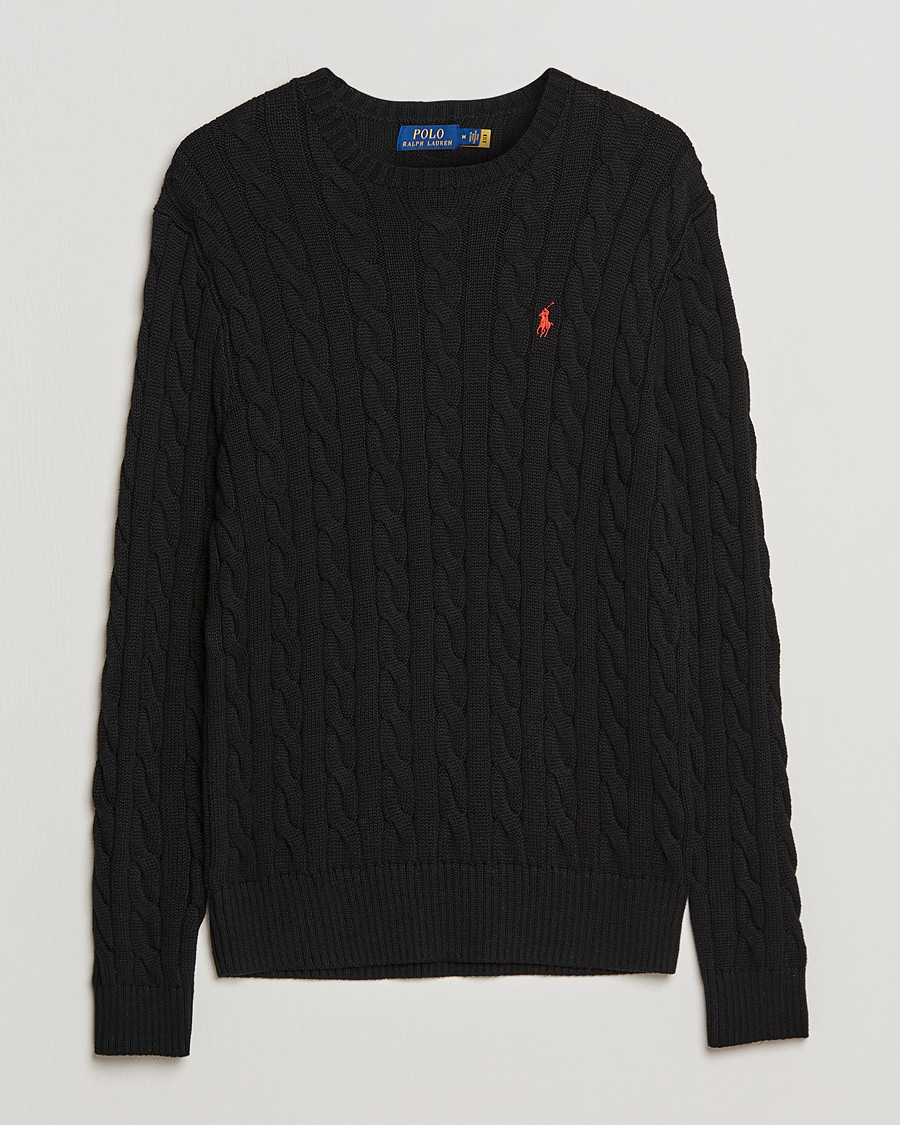 Herren | Special gifts | Polo Ralph Lauren | Cotton Cable Pullover Black