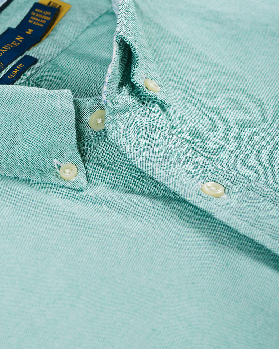 Herren | Hemden | Polo Ralph Lauren | Slim Fit Oxford Shirt College Green