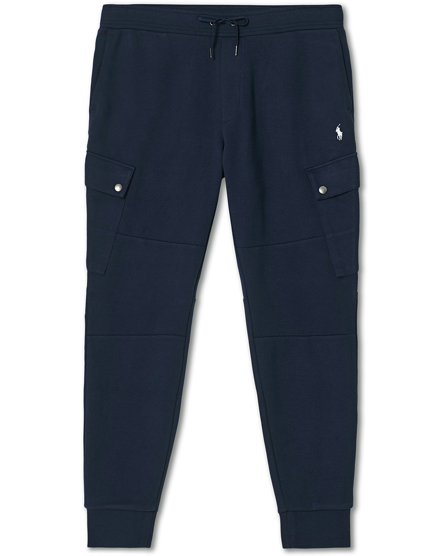 Herren | Hosen | Polo Ralph Lauren | Double Knit Cargo Sweatpants Aviator Navy