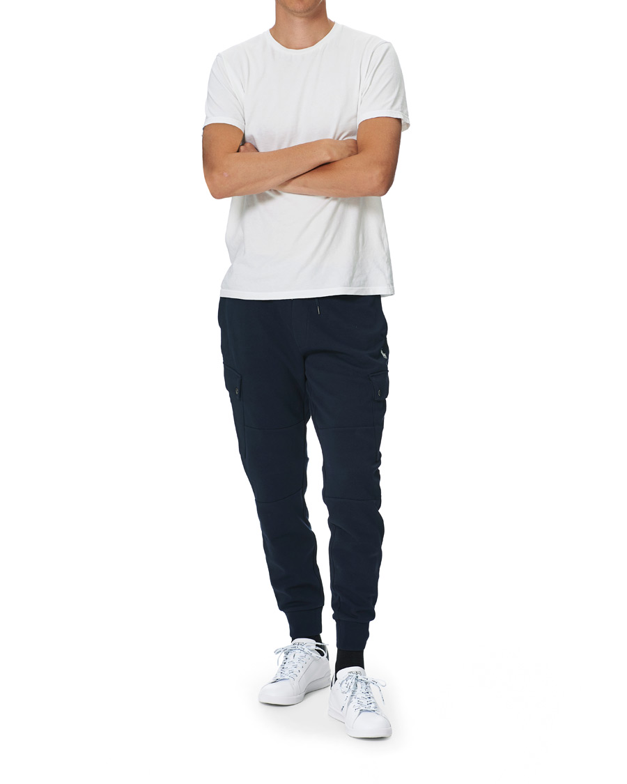 Herren | Hosen | Polo Ralph Lauren | Double Knit Cargo Sweatpants Aviator Navy