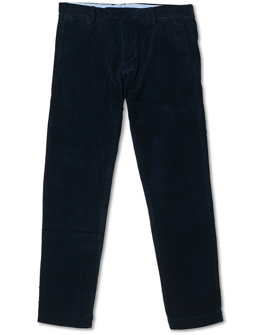 Herren | Hosen | Polo Ralph Lauren | Hudson Slim Fit Corduroy Trousers Hunter Navy