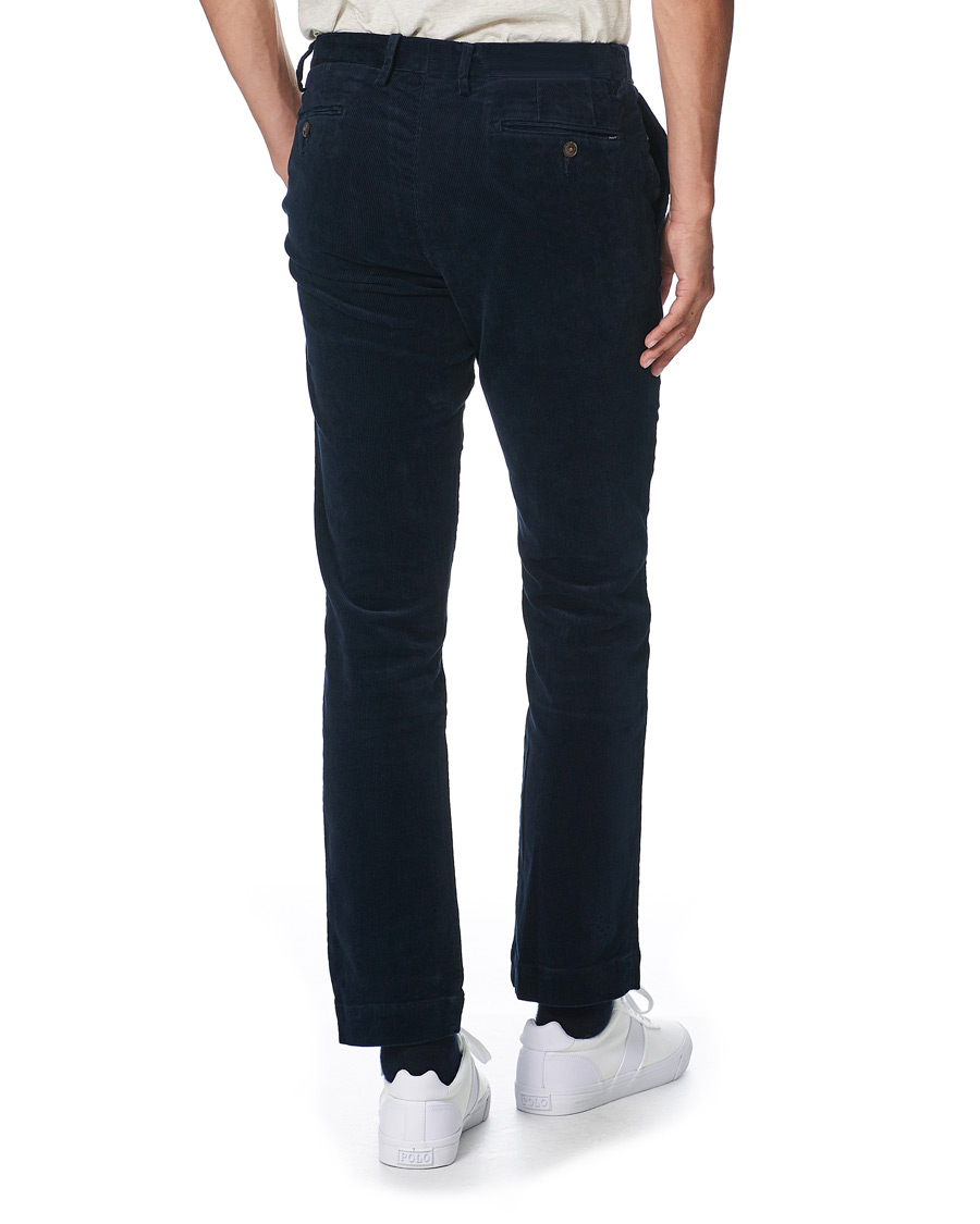 Herren | Hosen | Polo Ralph Lauren | Hudson Slim Fit Corduroy Trousers Hunter Navy