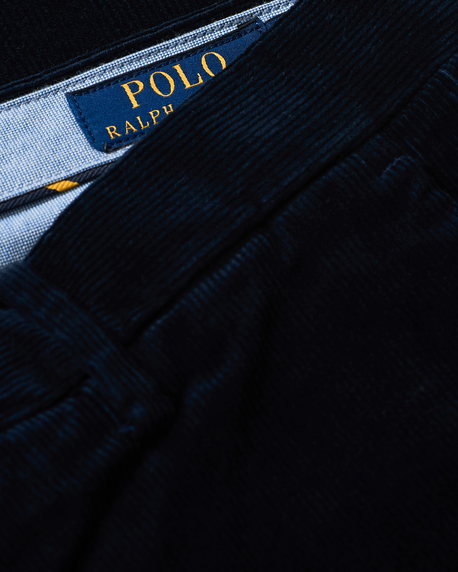 Herren | Hosen | Polo Ralph Lauren | Hudson Slim Fit Corduroy Trousers Hunter Navy