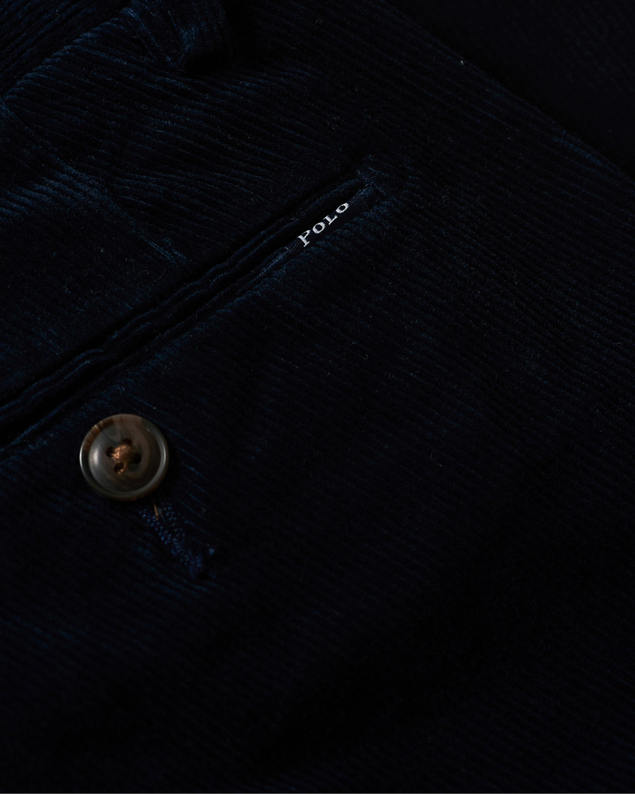 Herren | Hosen | Polo Ralph Lauren | Hudson Slim Fit Corduroy Trousers Hunter Navy