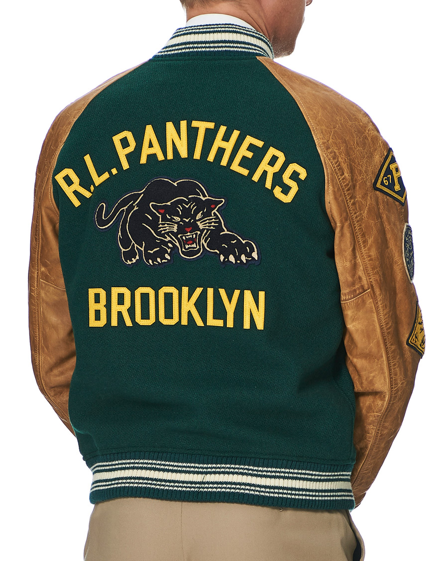 Herren | Jacken | Polo Ralph Lauren | Varsity Lined Bomber Jacket Hunt Club Green