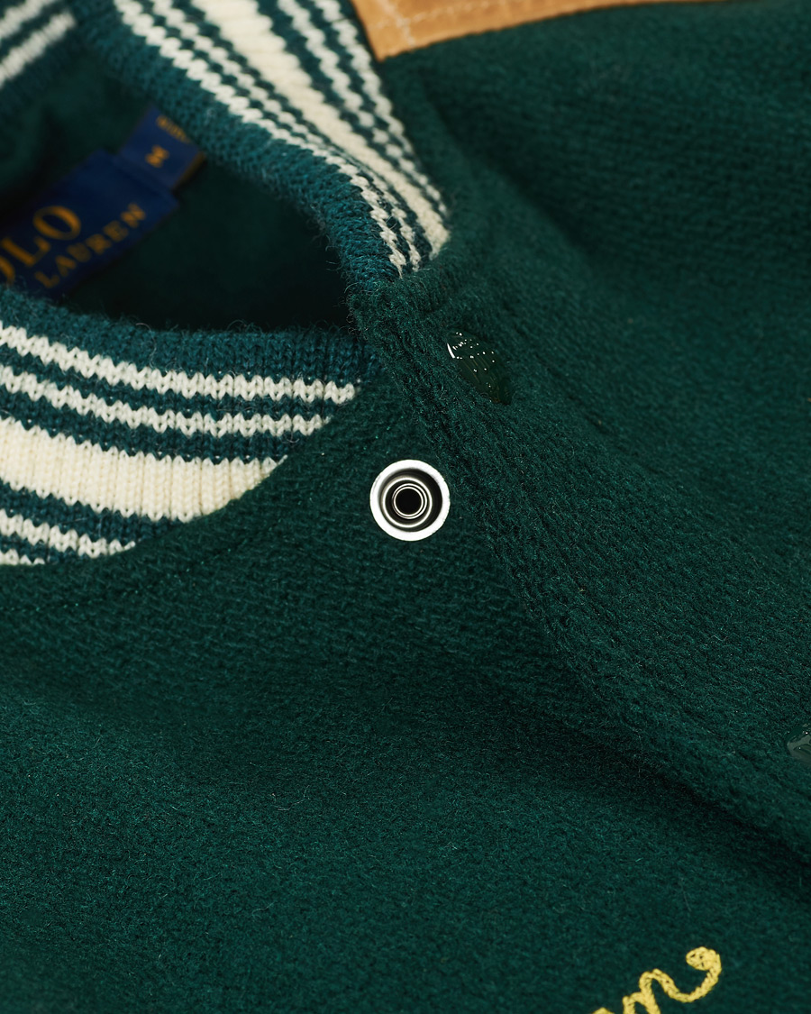 Herren | Jacken | Polo Ralph Lauren | Varsity Lined Bomber Jacket Hunt Club Green
