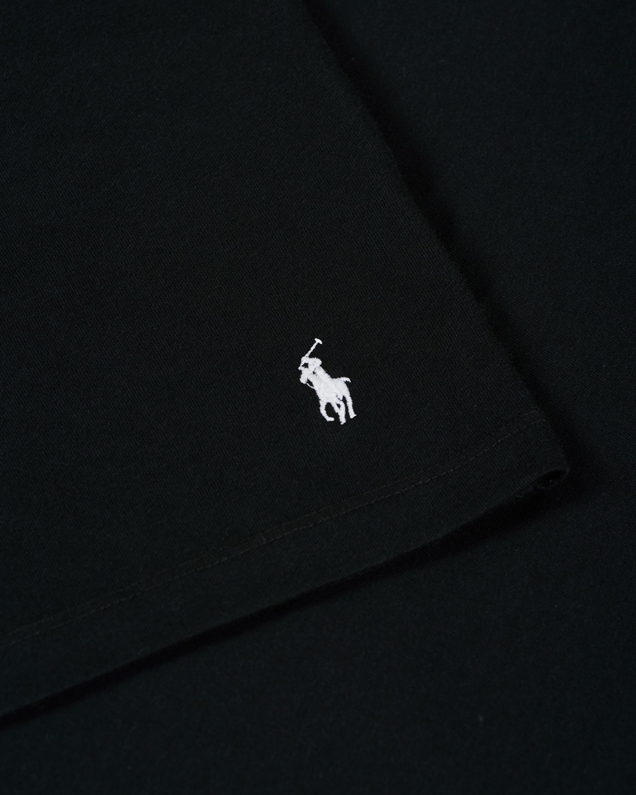 Herren | T-Shirts | Polo Ralph Lauren | 3-Pack Crew Neck Tee Black/Charcoal/Eaton Red