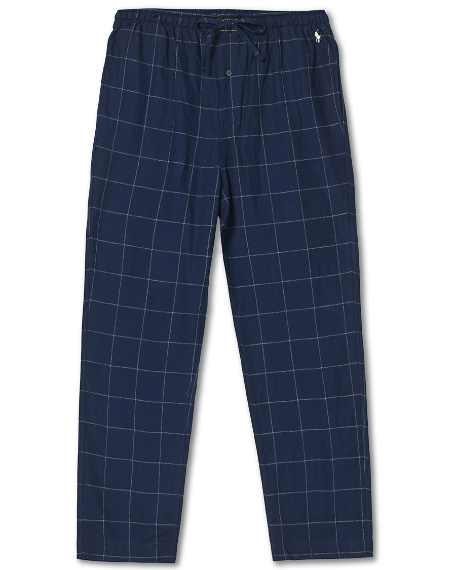 Herren | Schlafanzüge & Bademäntel | Polo Ralph Lauren | Flannel Pyjama Pants Window Pane Navy